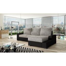 Eltap Black Berlin/Soft Corner Pull-Out Sofa 165x245x90cm, Grey (Ng15) | Sofas | prof.lv Viss Online