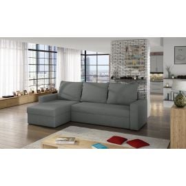 Eltap Livio Alova Corner Pull-Out Sofa 57x237x90cm, Grey (LIV11) | Living room furniture | prof.lv Viss Online