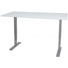 Электрический стол Home4You Ergo с регулировкой высоты 160x80 см, белый (K186875) | Офисная мебель | prof.lv Viss Online