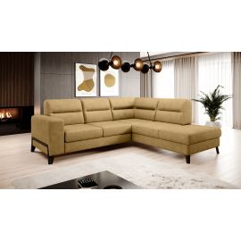 Eltap Cassara Cloud Corner Pull-Out Sofa 237x277x100cm, Yellow (CO-CAS-RT-45NU) | Sofas | prof.lv Viss Online