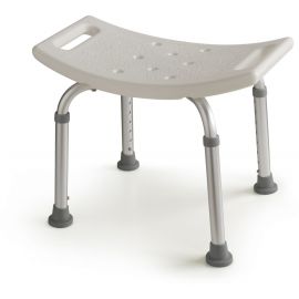 Gedy Friend Shower Chair 50x39x40/58cm, White (1072-02) | Shower chairs | prof.lv Viss Online