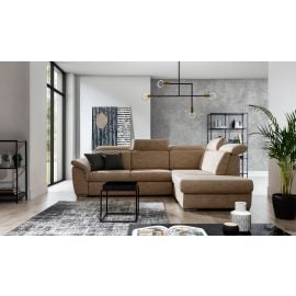 Eltap Loreto Dora Corner Pull-Out Sofa 60x260x102cm, Beige (Lor_71) | Corner couches | prof.lv Viss Online