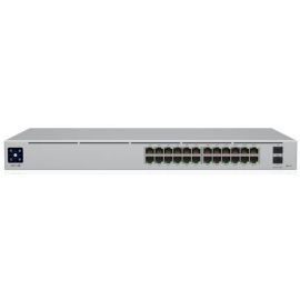 Ubiquiti Switch Pro 24 PoE Switch Gray (USW-PRO-24-POE) | Network equipment | prof.lv Viss Online