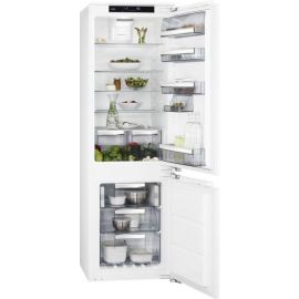 Встраиваемый холодильник с морозильной камерой AEG SCE818E6TF белого цвета | Крупная бытовая техника | prof.lv Viss Online