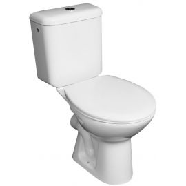 Туалетная кабина Jika Zeta для горизонтального выпуска (90°), без крышки, белая (H8253960002421) | Унитазы-компакт | prof.lv Viss Online