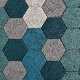 CEWOODdecorative panels, hexagon white , 0,054m2 | Finishing plates | prof.lv Viss Online