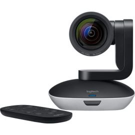 Logitech PTZ Pro 2 Webcam, 1920x1080 (Full HD), Black (960-001186) | Web cameras | prof.lv Viss Online