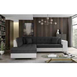 Eltap Pieretta Inari/Soft Corner Pull-Out Sofa 58x260x80cm, Grey (Prt_65) | Corner couches | prof.lv Viss Online