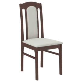 Virtuves Krēsls Adrk K1 43x43x99cm, Valrieksta/Balts (CH-K1-DW-B107) | Adrk | prof.lv Viss Online