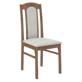 Virtuves Krēsls Adrk K1 43x43x99cm, Brūns/Balts (CH-K1-L-B101) | Adrk | prof.lv Viss Online