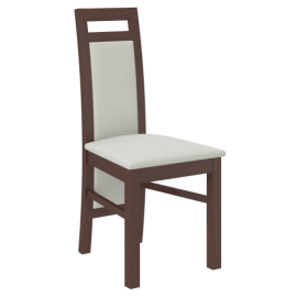 Virtuves Krēsls Adrk K34 44x46x98cm, Valrieksta/Balts (CH-K34-DW-B038) | Adrk | prof.lv Viss Online