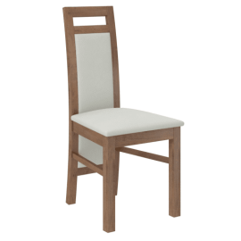 Virtuves Krēsls Adrk K34 44x46x98cm, Brūns/Balts (CH-K34-L-B032) | Adrk | prof.lv Viss Online