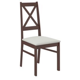 Virtuves Krēsls Adrk K67 43x43x98cm, Valrieksta/Balts (CH-K67-DW-B062) | Adrk | prof.lv Viss Online