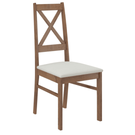 Virtuves Krēsls Adrk K67 43x43x98cm, Brūns/Balts (CH-K67-L-B059) | Adrk | prof.lv Viss Online