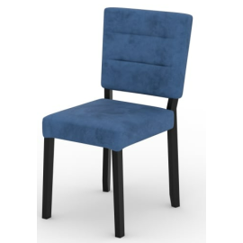 Virtuves Krēsls Adrk Rodos 80 39x42.5x80cm, Melns/Zils (CH-ROD-80-B) | Adrk | prof.lv Viss Online