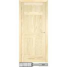 Комплект дверей из массива дерева Madepar Colonial - коробка, наличник, 2 петли | Двери из сосновой древесины | prof.lv Viss Online