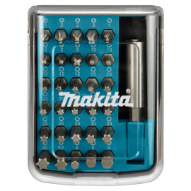 Skrūvgriežu Uzgaļu Komplekts Makita, 31 uzgalis, D-34936 | Makita | prof.lv Viss Online