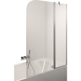 Стеклянная стена Francesca Plus 120FRA+ для угловой ванны 120x150 см, прозрачная белая | Стенки для ванны | prof.lv Viss Online