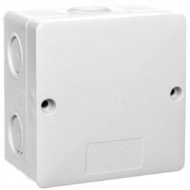 Коробка монтажная для вентиляционных систем Kopos KSK 80 KA, квадратная, 81x81x54 мм, серого цвета | Kopos | prof.lv Viss Online