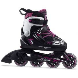 Fila X-One G Kids' Leisure Inline Skates Black/Pink | Roller skates | prof.lv Viss Online