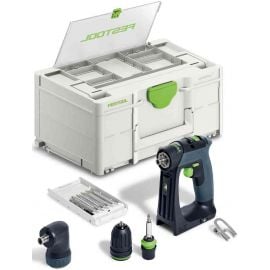 Festool CXS 18 Basic Set Cordless Drill Driver Without Battery and Charger, 18V (577333) | Screwdrivers and drills | prof.lv Viss Online
