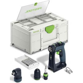 Festool CXS 18 Basic Set Cordless Drill Driver Without Battery and Charger, 18V (577333) | Screwdrivers and drills | prof.lv Viss Online