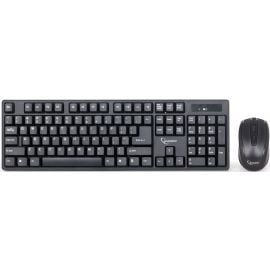 Gembird KBS-W-01 Keyboard + Mouse US Black | Keyboards | prof.lv Viss Online