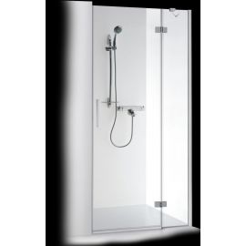 Baltic Brasta Tina Plus 90cm Shower Door Transparent Chrome (188588) | Shower doors and walls | prof.lv Viss Online