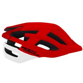 MTB шлем Rock Machine Race Красно-белый | Защитные каски | prof.lv Viss Online
