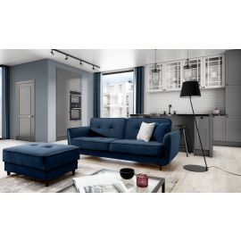 Eltap Bellis Extendable Sofa 220x90x83cm Universal Corner, Blue (SO-BEL-40LO) | Beds | prof.lv Viss Online