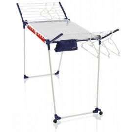 Leifheit Pegasus 200 Solid Deluxe Mobile Clothes Airer White/Blue (1081517) | Prefabricated tumble dryers | prof.lv Viss Online