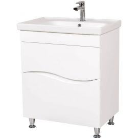 Aqua Rodos Alfa 70 Bathroom Sink with Cabinet White (1958331) | Aqua Rodos | prof.lv Viss Online