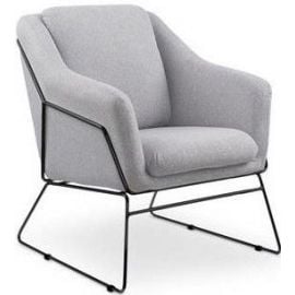 Halmar Soft 2 Lounge Chair Grey | Upholstered furniture | prof.lv Viss Online