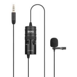 Петличный микрофон Boya BY-M1 Pro, черный | микрофоны | prof.lv Viss Online