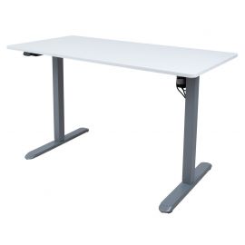 Home4you Ergo Light Height Adjustable Desk 120x60cm, White (K187061) | Home4you | prof.lv Viss Online