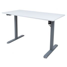 Home4you Ergo Light Height Adjustable Desk 120x60cm, White (K187061) | Home4you | prof.lv Viss Online