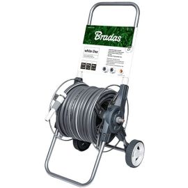 Bradas White Line Hose Reel with Hose 30m, 60m (698804) | Hose trolley | prof.lv Viss Online