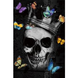 Signal Skull Glass Photo Frame 80x120cm (SKULLI80) | Wall paintings and pictures | prof.lv Viss Online
