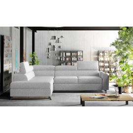 Stūra Dīvāns Izvelkams Eltap Kairos Grande 197x265x95cm Kreisais Stūris Pelēks (Kr_49) | Izvelkamie dīvāni | prof.lv Viss Online