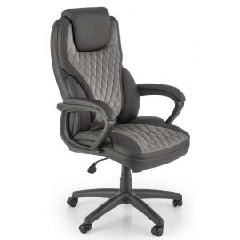 Кресло офисное Halmar Gandalf Черно-серое | Офисные стулья | prof.lv Viss Online