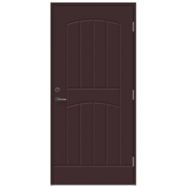Viljandi Gracia VU-T1 Exterior Door, Brown, 988x2080mm, Right (510007) | Doors | prof.lv Viss Online