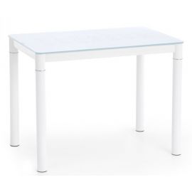 Журнальный столик Halmar Argus из стекла, 100x60 см, белый | Стеклянные столы | prof.lv Viss Online