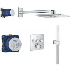 Grohe Grohterm SmartControl 34706000 Shower System with Thermostat Chrome | Shower systems | prof.lv Viss Online