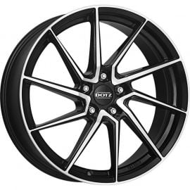 Dotz Spa Light Alloy Wheel 7.5x17, 5x112 Black (OSA78BP35) | Discs | prof.lv Viss Online