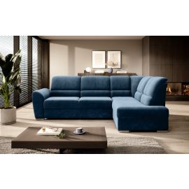 Eltap Siber Lux Corner Pull-Out Sofa 186x270x93cm, Blue (CO-SIB-RT-40LU) | Corner couches | prof.lv Viss Online