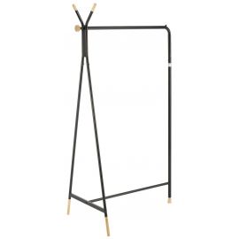 Halmar Stand-type Clothes Rack WU-32 56x91x165cm, Black (V-CH-WU32-WIESZAK) | Hallway furniture | prof.lv Viss Online