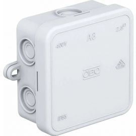 Obo Betterman A8 Cable Junction Box Square, 75x75x36.2mm, Grey | Installation materials | prof.lv Viss Online