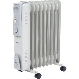 Mirpol HH-1011 Oil Filled Radiator with Thermostat 9 Sections 2000W White, HH-1011 | Oil heaters | prof.lv Viss Online