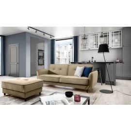 Eltap Bellis Retractable Sofa 220x90x83cm Universal Corner, Brown (SO-BEL-09MO) | Sofas | prof.lv Viss Online