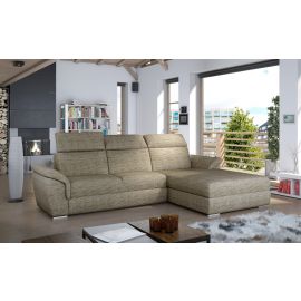 Eltap Trevisco Berlin Corner Pull-Out Sofa 216x272x100cm, Beige (Tre_26) | Corner couches | prof.lv Viss Online